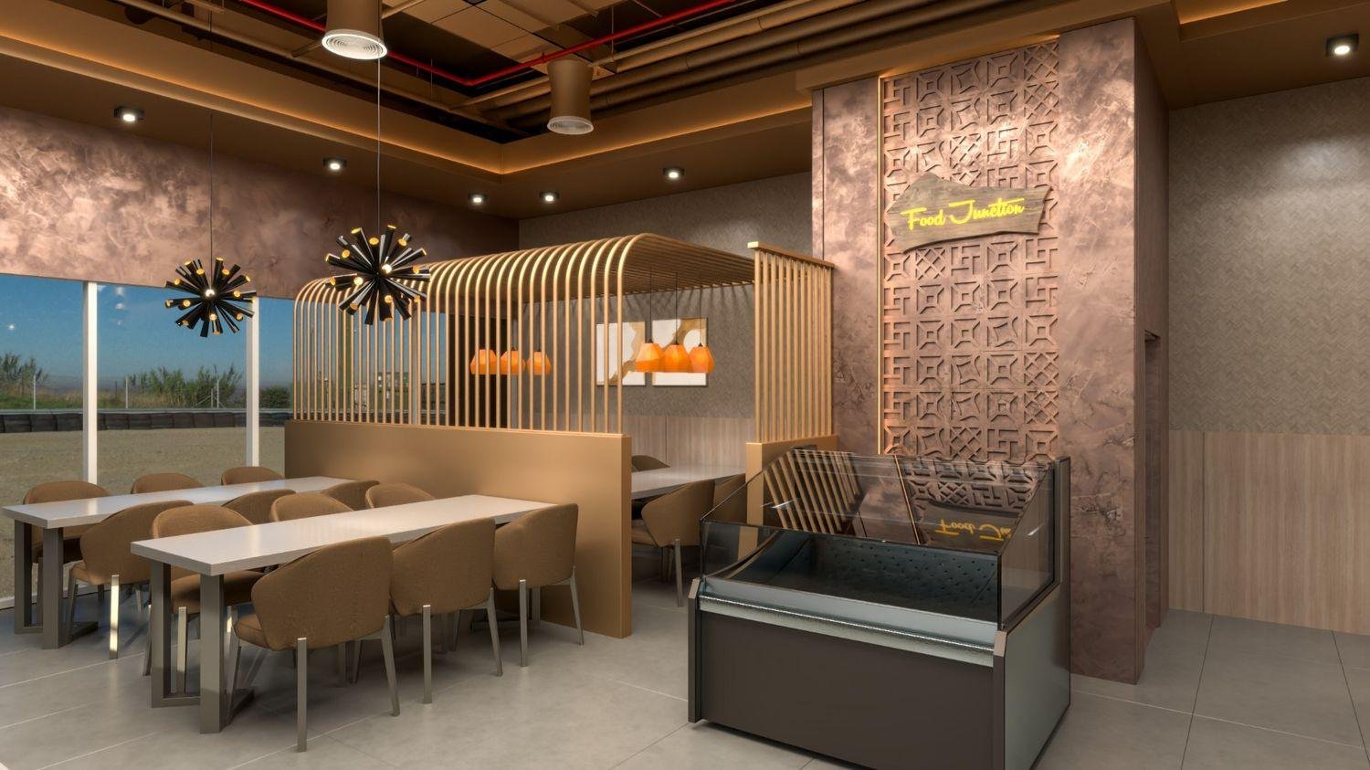 Food Junction restaurant dining interior design